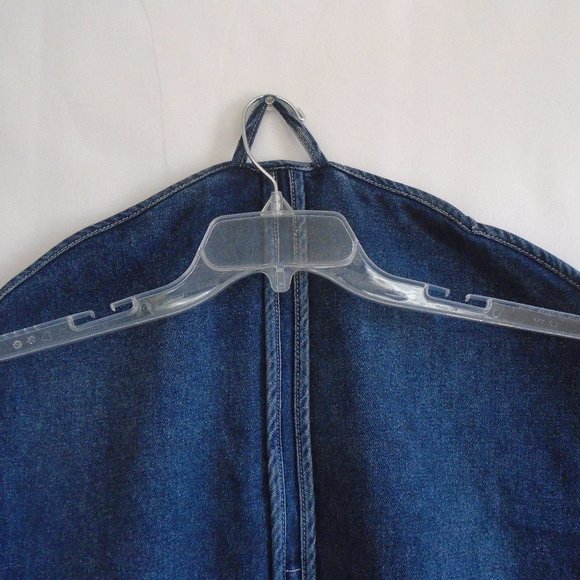 Blue Denim Garment Bag - Picture 2 of 10
